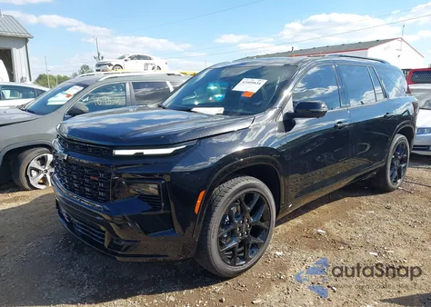 2025 Chevrolet Traverse Awd Rs из США, поврежденный, VIN 1GNEVLRS0SJ272582